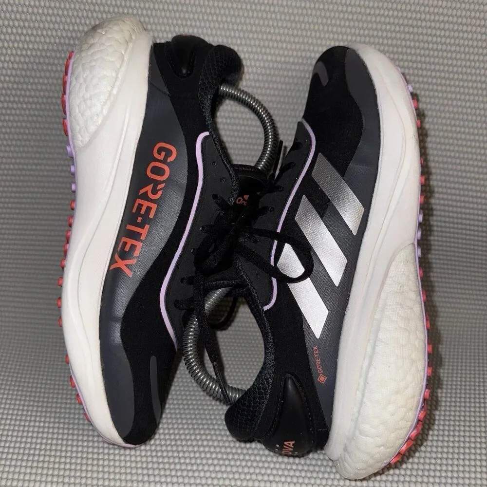 Adidas Supernova Gore-Tex GTX Black White Running Outdoor Shoes Women’s Size 8